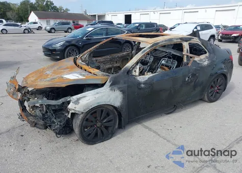 2013 Kia Forte Koup Sx z USA, uszkodzony, nr VIN KNAFW6A31D5707201